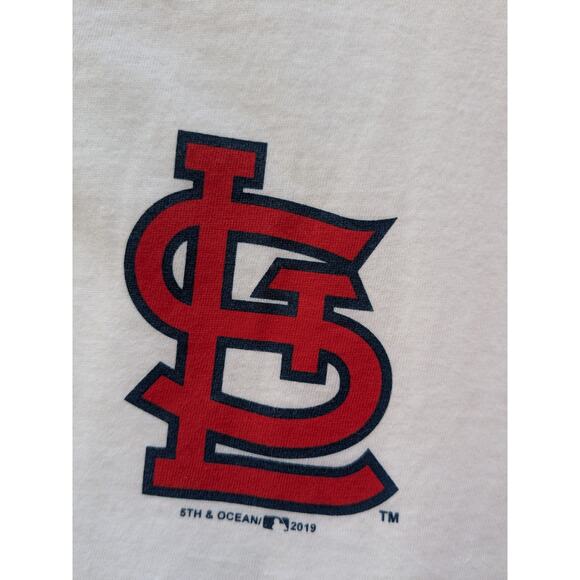 New Era Shirt St Louis Cardinals 3/4 Sleeve Red White Athleisure Sporty Sz XL - Picture 9 of 12